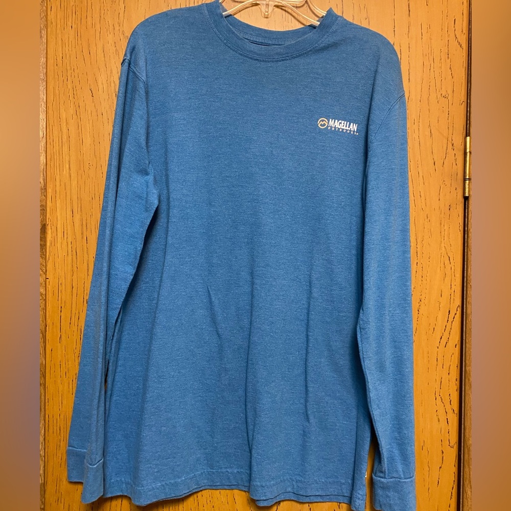 Men’s Blue Magallan Outdoors Long Sleeve